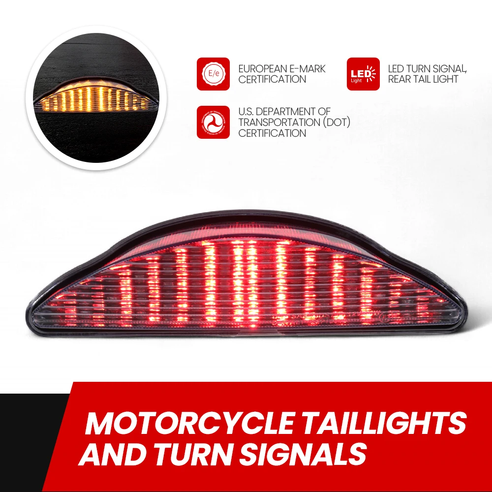 

Высококачественные аксессуары для мотоциклов, светодиодный задний фонарь, указатель поворота, стоп-сигнал для YAMAHA RAIDER 2008 2009 2010