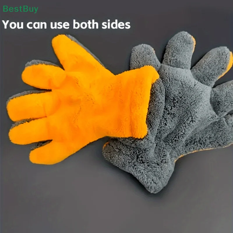 Car Body Interior Cleaning Towel Gloves