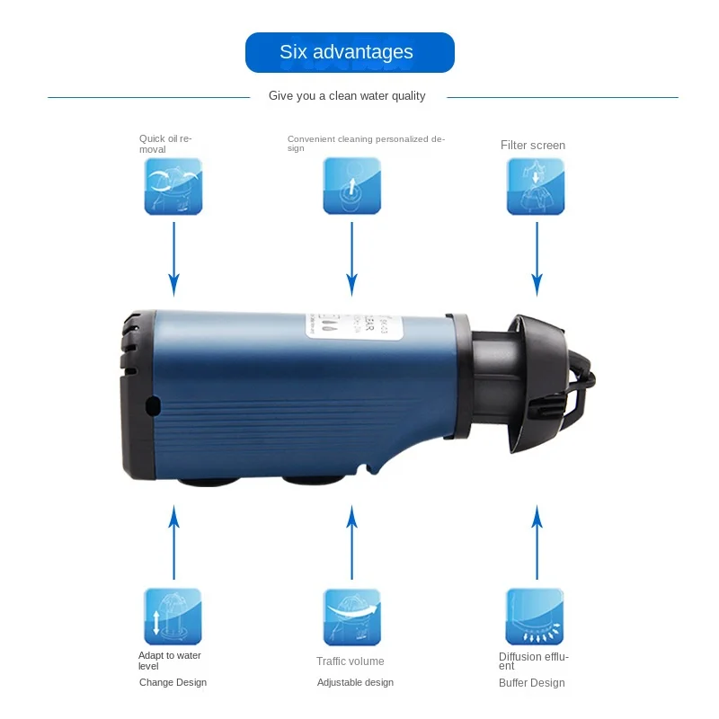 Songbao oil film processor, fish tank degreaser, aquarium, water plant built-in filter, oxygenation pump, filtration equipment