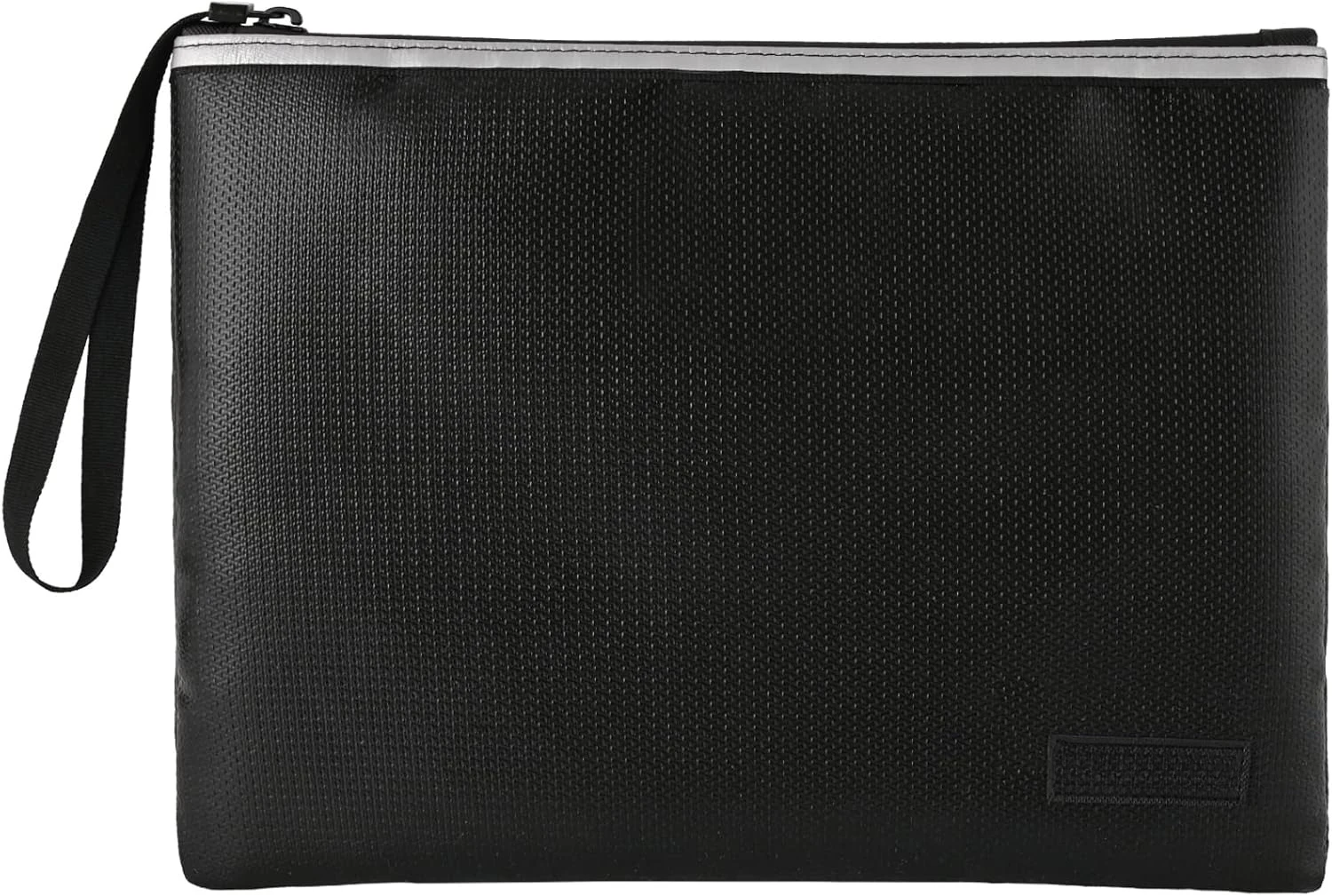 

Безопасная сумка на молнии со светоотражающей полосой, огнестойкая и водонепроницаемая сумка для хранения - 13,4 x 9,8 дюймов.