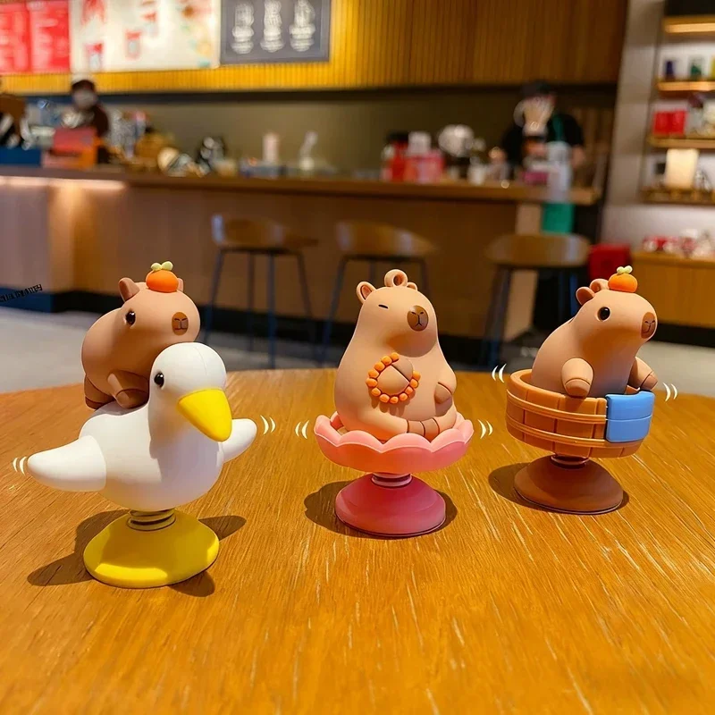 Cute And Distinctive Kapipala Rocking Chair Decoration Car Middle Platform Decoration Car Decoration Electric Vehicle Decoration - view 3