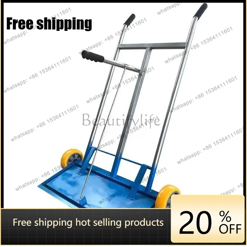 LX  Hand Push Suction Car Magnetic Broom Clear Workshop Site Broken Iron Steel Shot Artifact