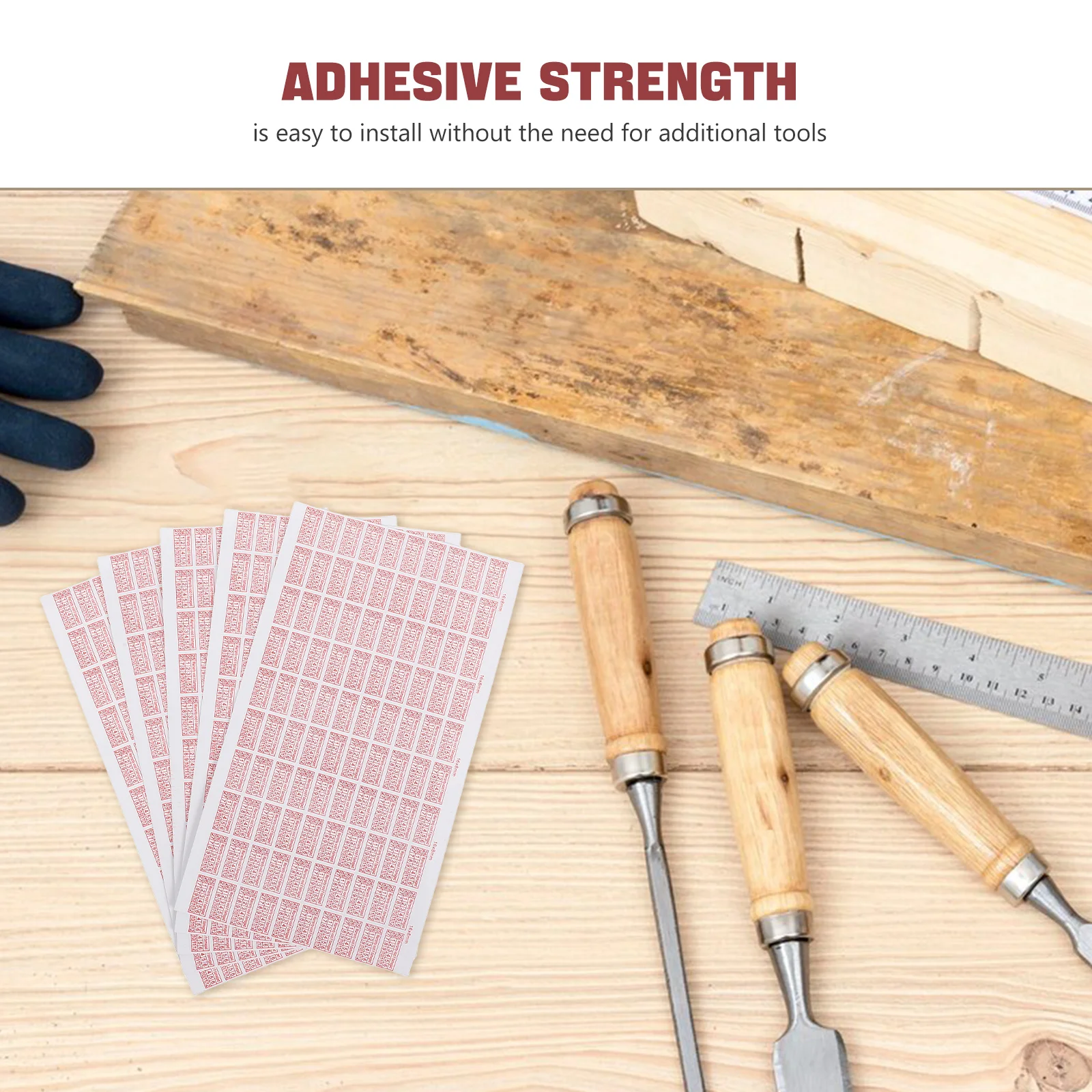 5 Sheets Stickers Clear Tamper Evident Labels Anti Tear Fragile Seals Quality Control Approval Tags File Folder Labels