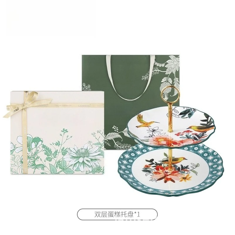 String plate Ceramic fruit plate Cake plate Afternoon tea snackplate