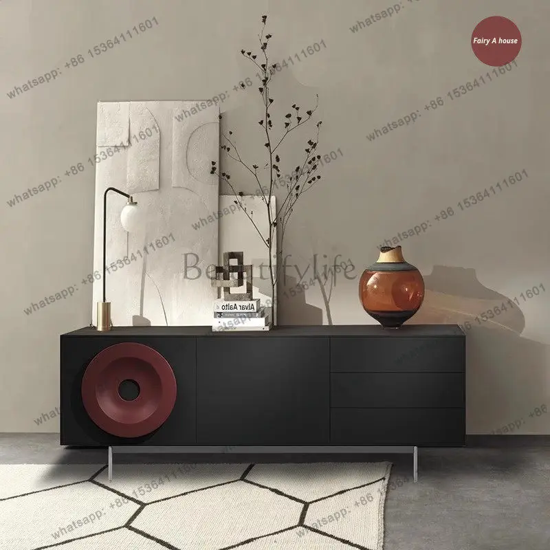 

2026 New Simple Modern Personality Creative Living Room Cabinet Storage Storage Cabinet