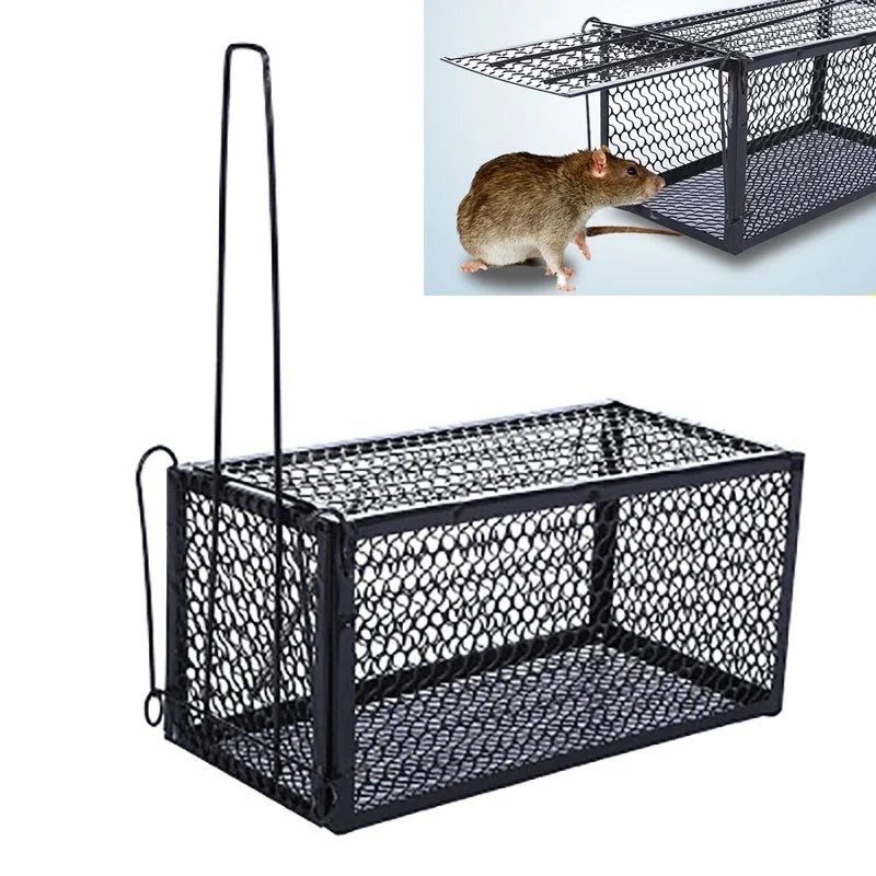 Mice Rat Control Catch Bait Cage  Reusable Rodent Animal Mouse Live Trap Hamster Cage Home Decor