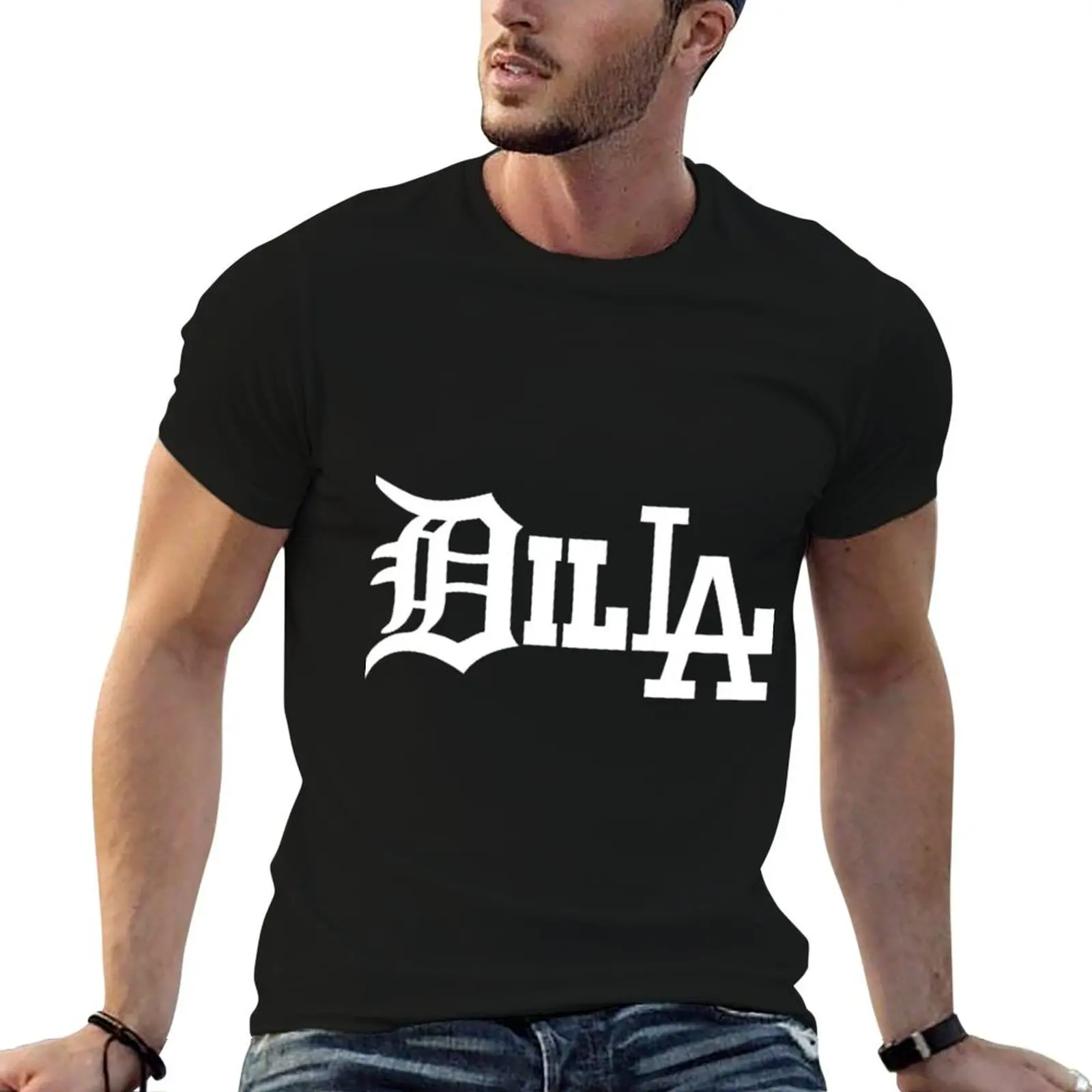 

Dilla tshirt t T-Shirt T-ShirtJ shirts Dilla cotton funny anime J