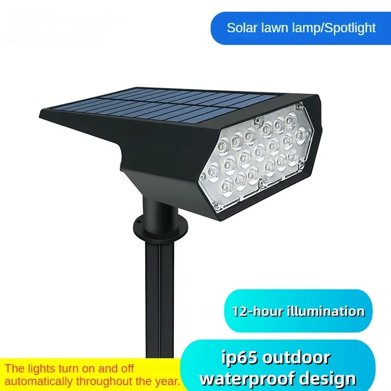 

Solar lawn spotlights outdoor waterproof lighting tree lights Villa garden courtyard home decorative landscape spotlights