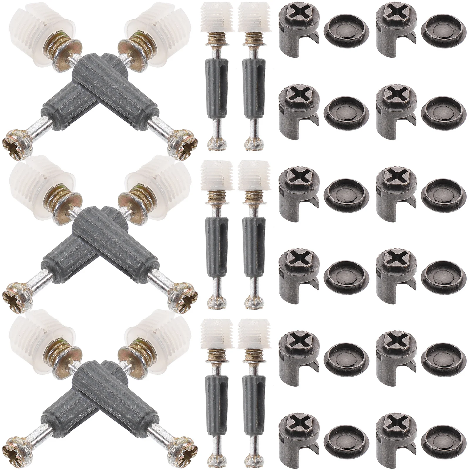 

100Sets Furniture Fixing Fasteners Fittings Stable Connection Furniture Cabinet Replacement Parts