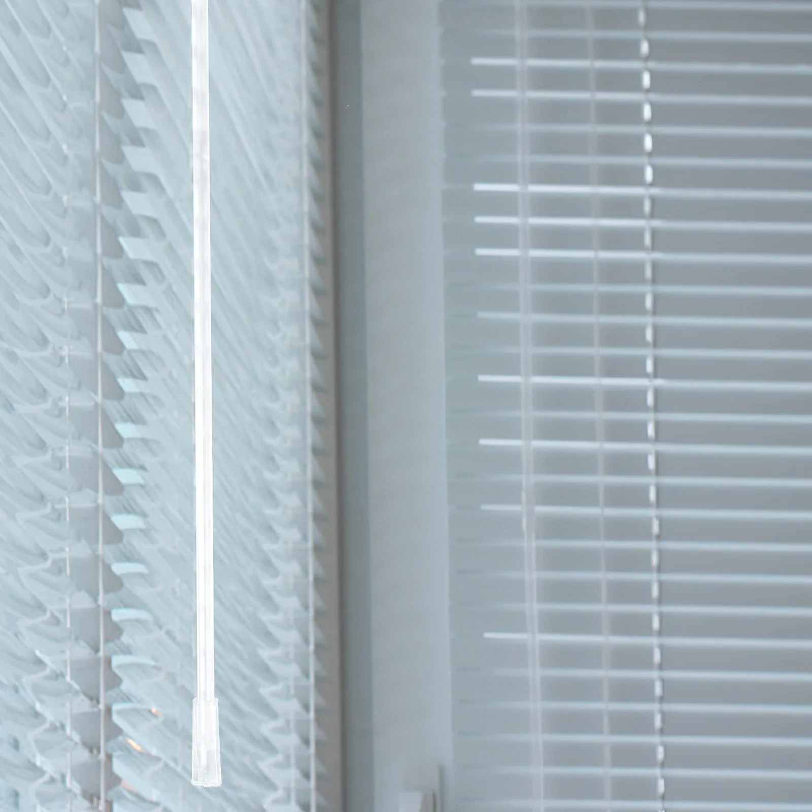 

4 Sets Pieces Curtain Accessories Transparent Pull Rods Hooks Replacement Blind Wands Blind Accessory Drapery Hardware