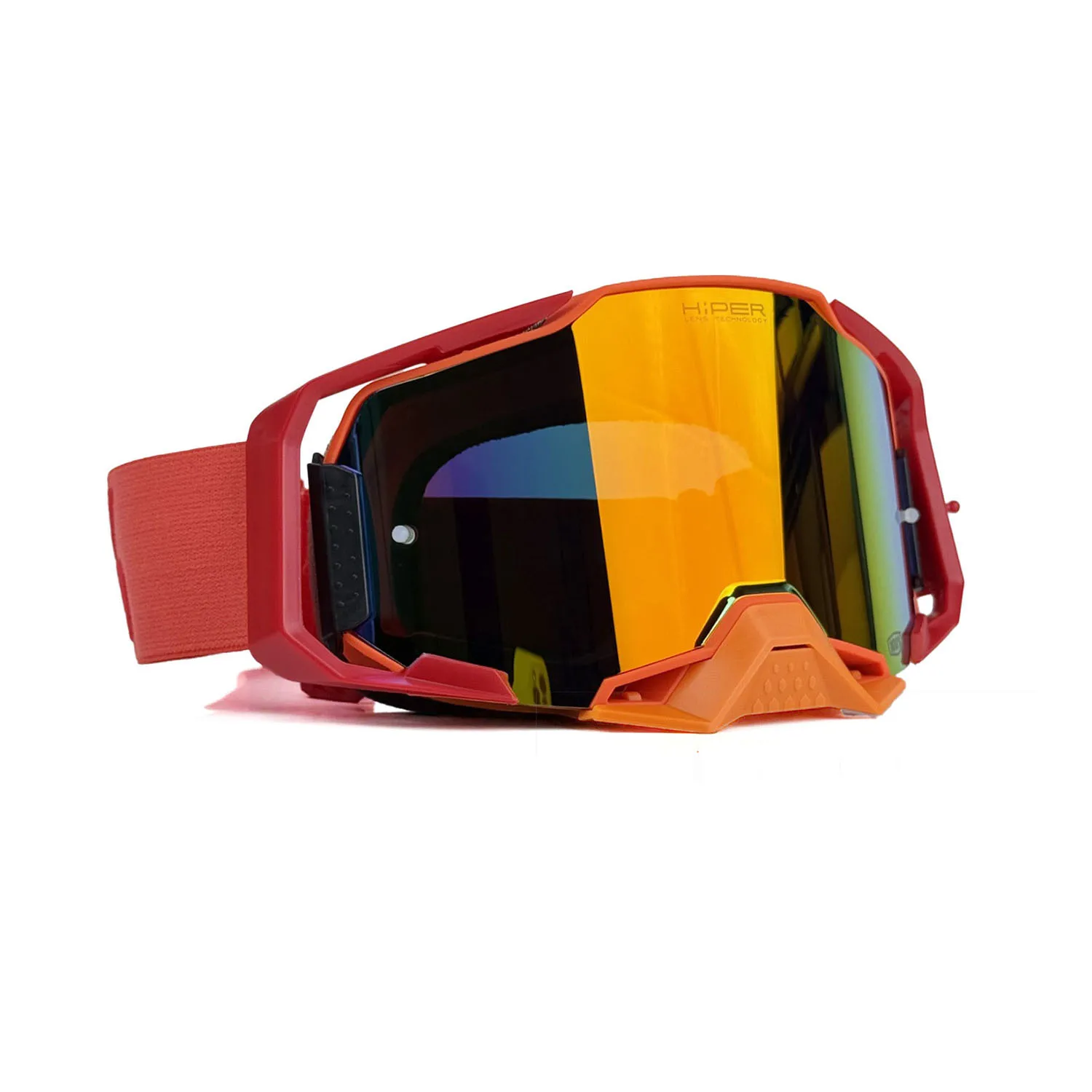 Unisex Off-Road Motorcycle Goggles, Riding Dust-Proof and Wind-Proof Goggles, Ski Downhill Bicycle Multi-Functional Protective Goggles