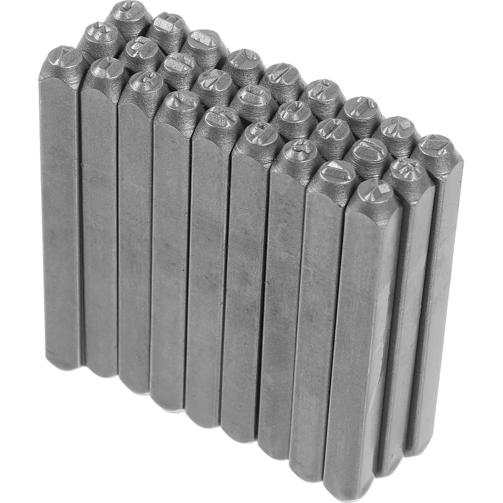 

Alphabet Punch Steel Font Mold 3mm Numbers 0-9 Durable Chromium Vanadium Alloy Precise Size Legible Stamps Metal Craft