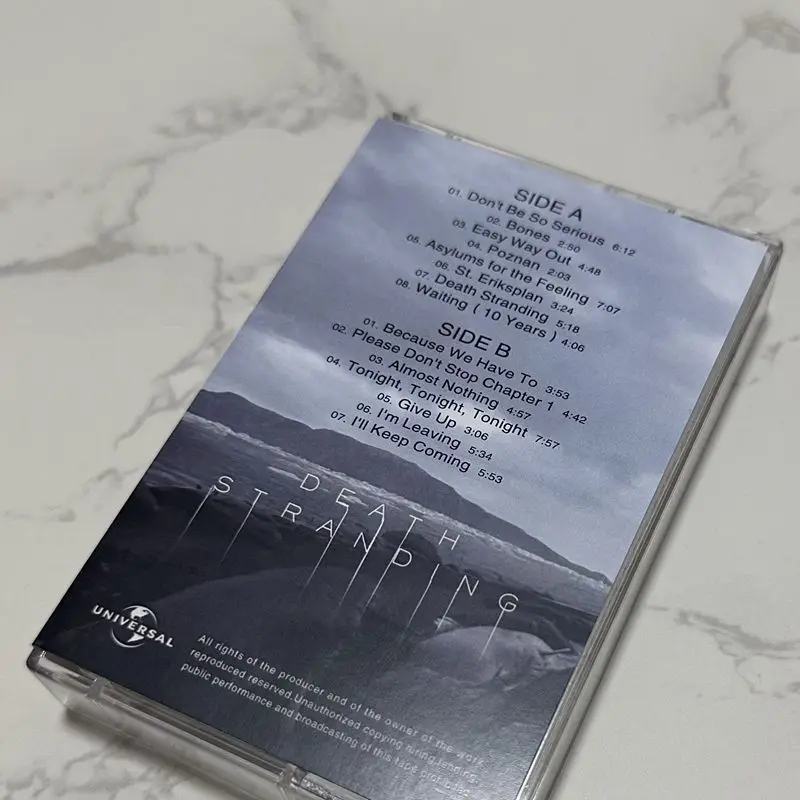 Electronic game soundtrack album cassette, unopened, collectible version, fully includes game music, brand new appearance