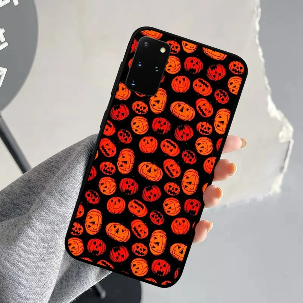 Halloween fall autumn Phone Case For Samsung S 9 10 20 21 22 23 30 23 24 plus lite Ultra FE S10lite Fundas