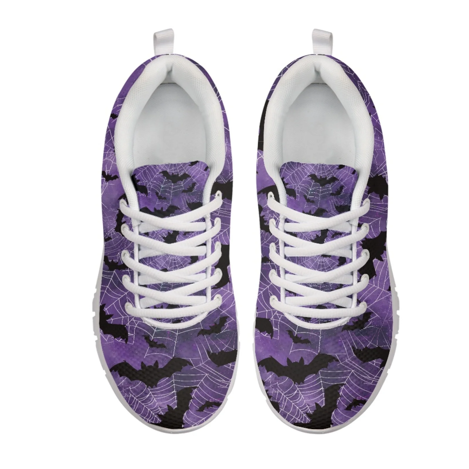 Coloranimal Spider web Lace Up Walking Sneakers for Women Mesh & EVA Sole Athletic Tennis Shoe 2026 Trending
