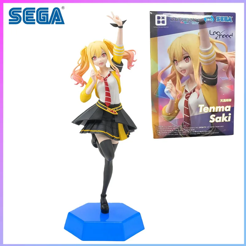 

Фигурка SEGA Saki Tenma из аниме, Хацунэ Мику, Colorful Stage, настольная декоративная модель, игрушка, в наличии, оригинальный конструктор