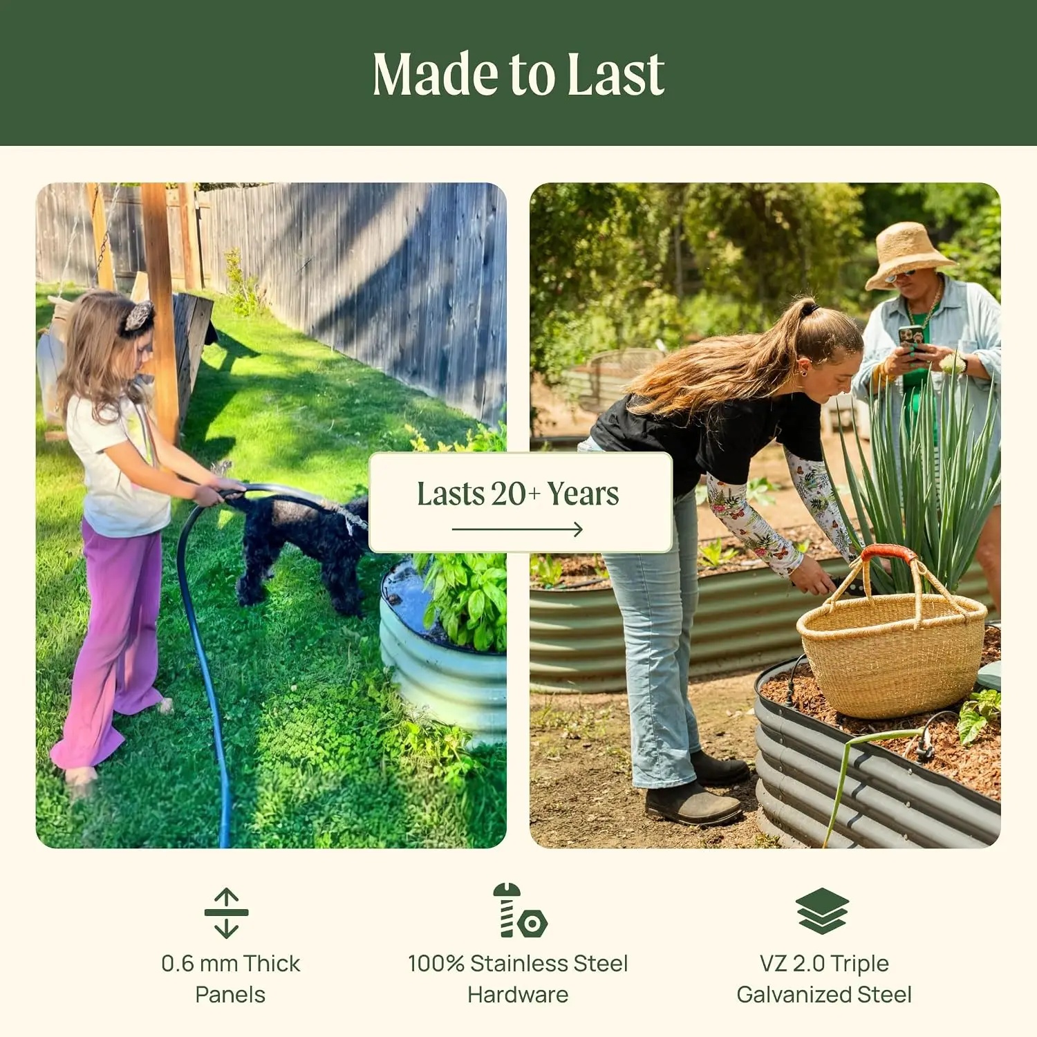Vego garden Raised Garden Bed Kits, 17
