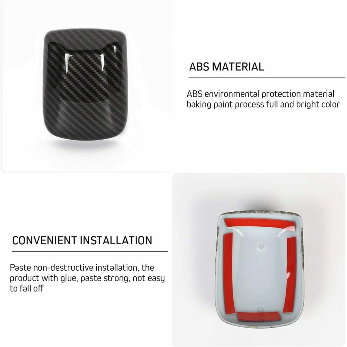 H5-Obudowa anteny ABS Akcesoria wewnętrzne do Dodge Challenger Charger 2010-2020 RAM 2010-2015