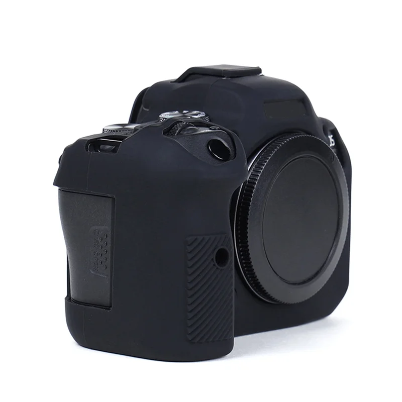 Capa protetora de silicone de desempenho estável para canon eos r6 mark ii ii capa de borracha macia antiderrapante, à prova de poeira e à prova de arranhões com