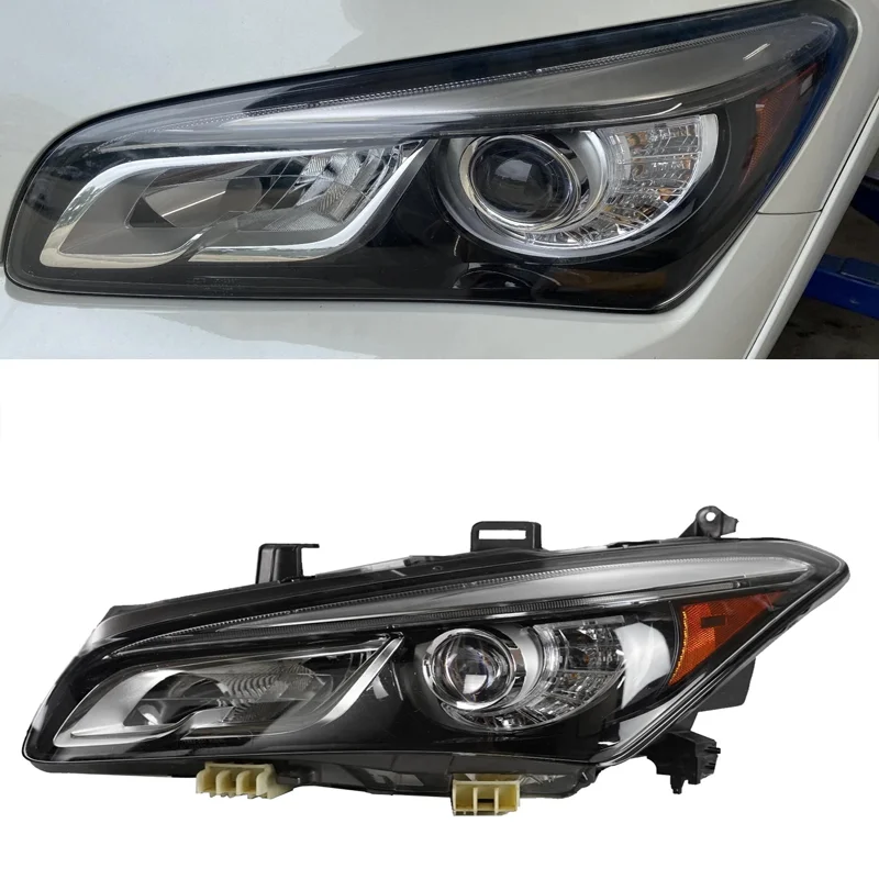 OEM QX80 LED Headlight For Infiniti 2015 2016 2017 Adaptive AFS Headlight Assembly U.S. Edition Brand New  Plug and Play