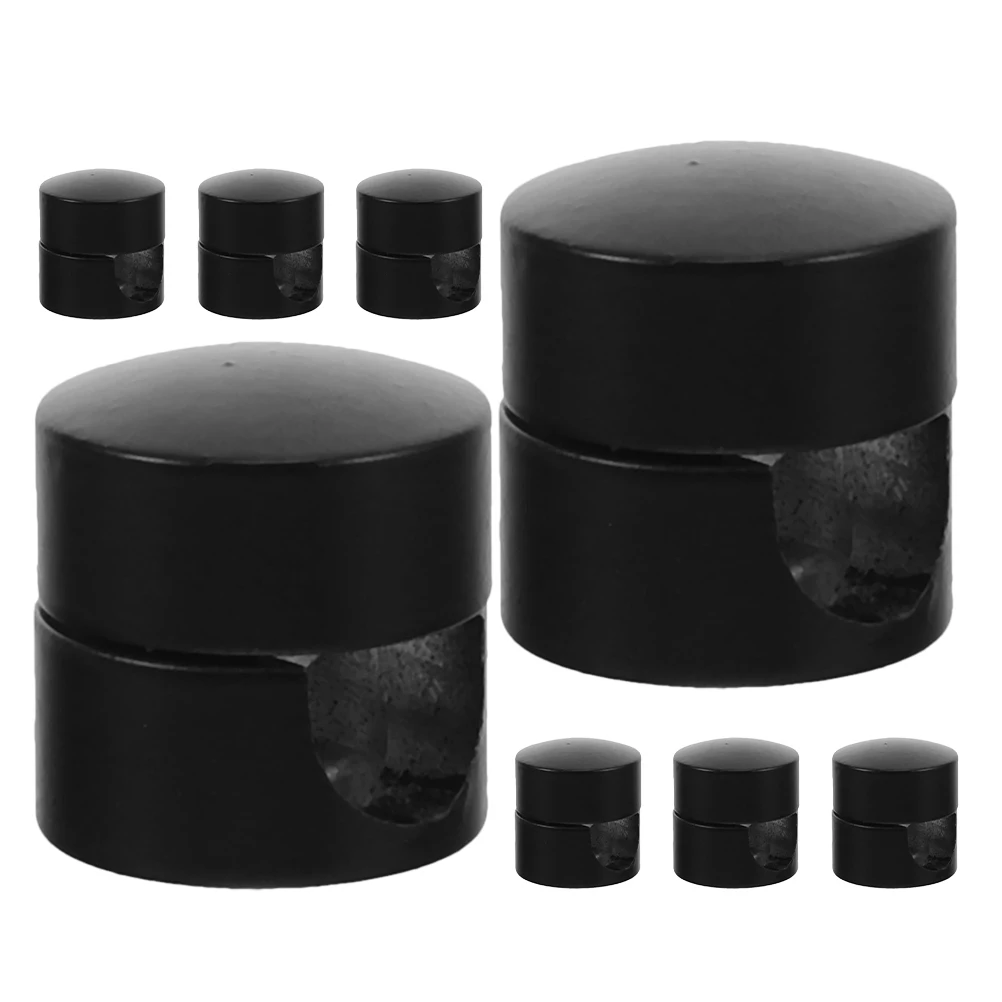 

8 Pcs Power Cord Fixing Device Cable Holders for Cords Wire Clamp Black Ceiling Lights Clips