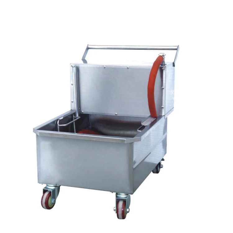 

K364 High Efficient Electric Shortening Fryer Oil Filter Cart