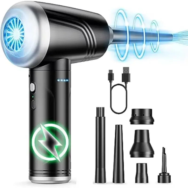 

New Electric Air Duster Cordless Car Cleaner Household Cleaning Tools and Accessories Storage Bag Vacuum