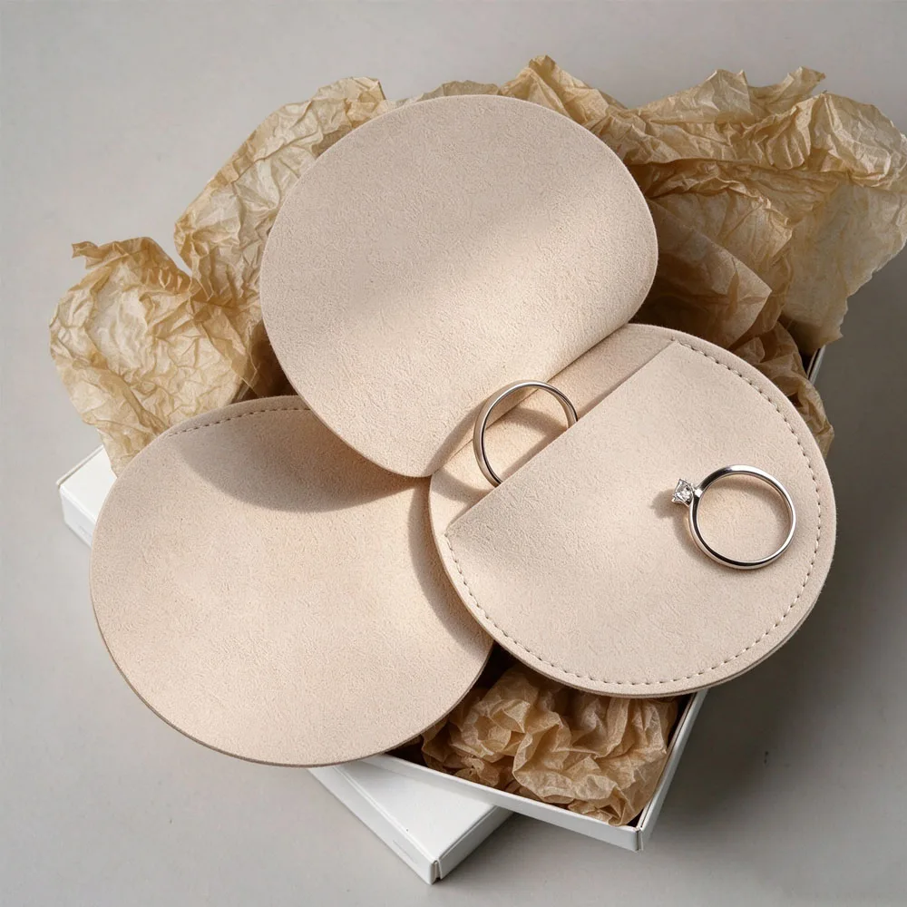 Chic Jewelry Packaging Pouch Luxury Microfiber Gift Bags