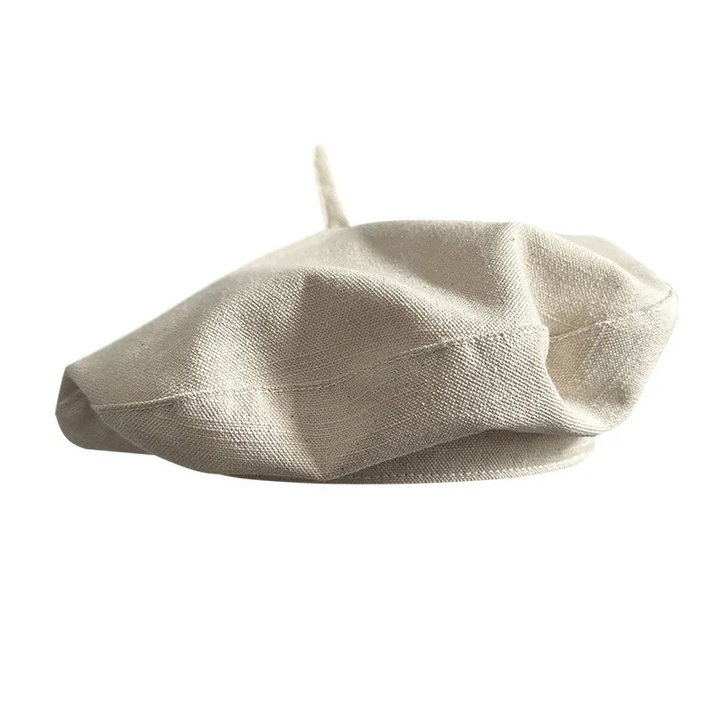 Breathable Light Literary Painter Beret Hat, Ladies Stylish All-match Casual Cap