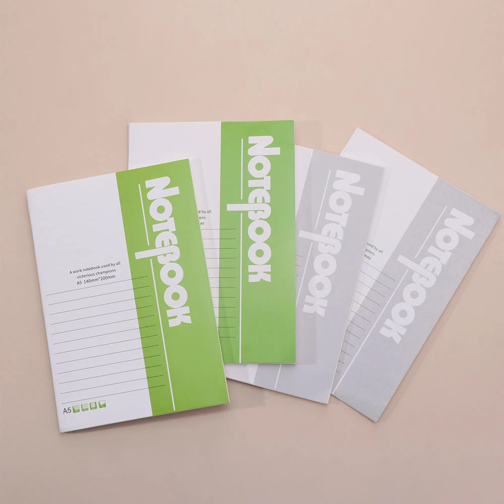 Personal Writing Soft Cover A5 Notebook Planner Thick Lined Notepad Diary Book Notepad Hardcover Office Supplies