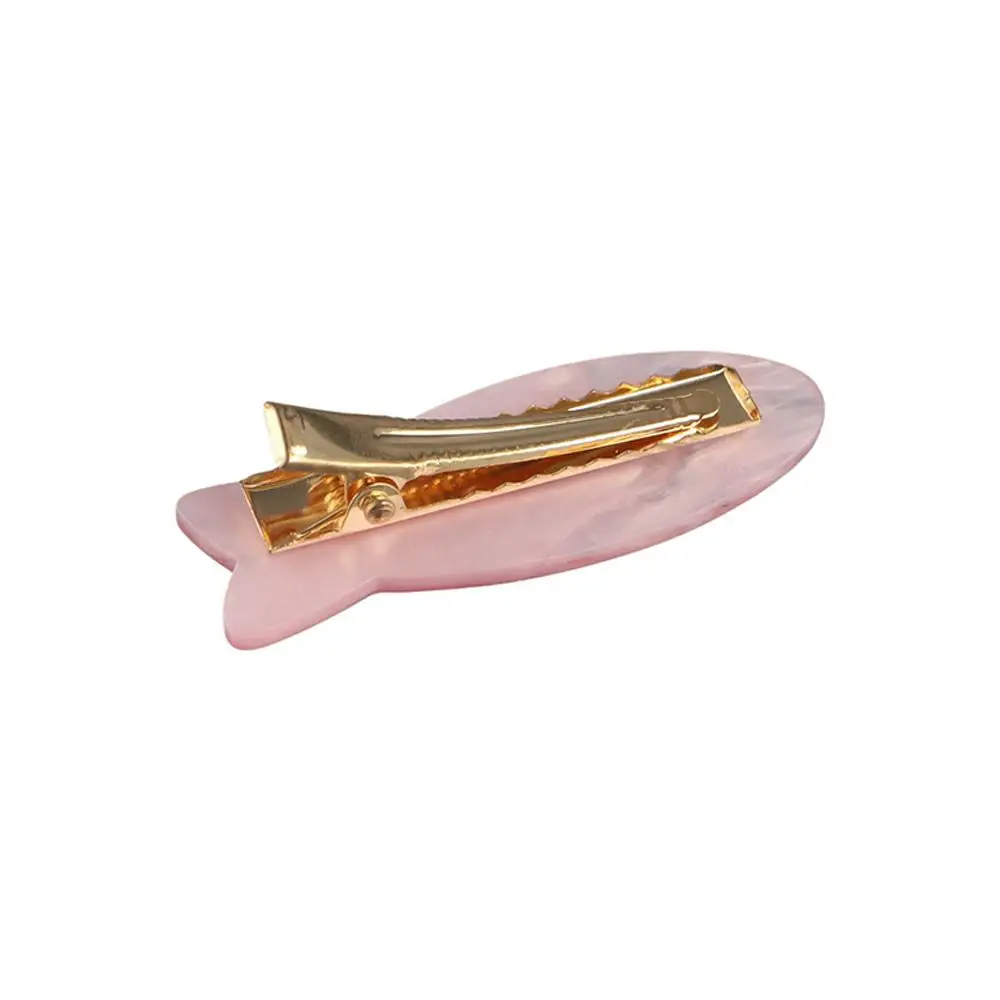 

Funny Fish Bone Bangs Clip Pink Acetic Acid Hair Clips Barrettes Y2K Hair Clips for Women Spicy Girl