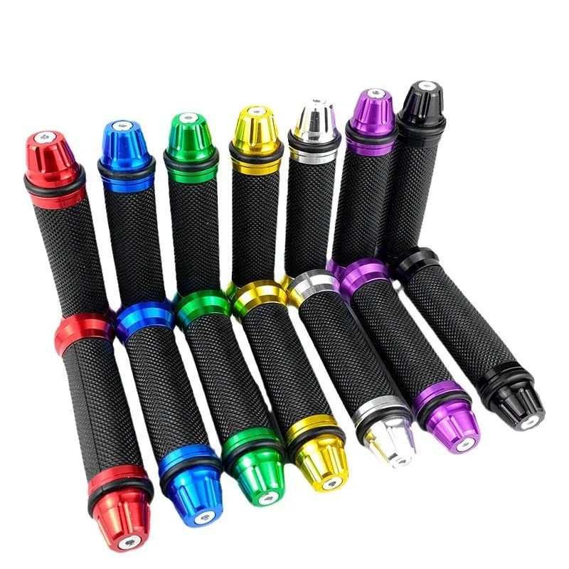 1 Pair Anti-Slip Motorcycle grips hand Handlebar Bar Grips Bicycle Rubber Mountain Cycle Handle Handlebar Bar Grips Motorcycles