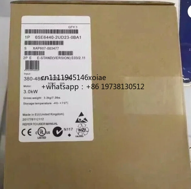 Brand new 6SE6440-2UD23-0BA1 6SE64402UD230BA1 Frequency Converter Inverter Module Eletronic Components Fast delivery