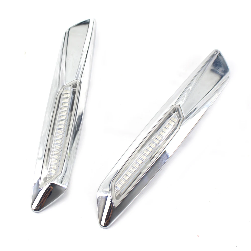 

Left Right Side Amber LED Side Marker Turn Signal Light Lamp For BMW E81 E87 E90 E91 E92 E93 Not M 3 E60 E61 5 Series