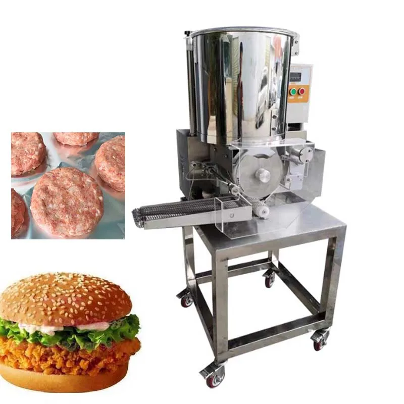 Máquina para Hacer Hamburguesas, Nuggets de Pollo, Hamburguesas de Patata, Samosas y Otros Productos de Carne