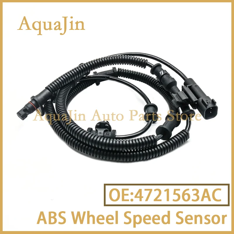 4721563AC Sensor de velocidad de rueda trasera izquierda derecha ABS para Chrysler Town & Country Dodge Grand Caravan Volkswagen VW Routan 2008 ~ 2011
