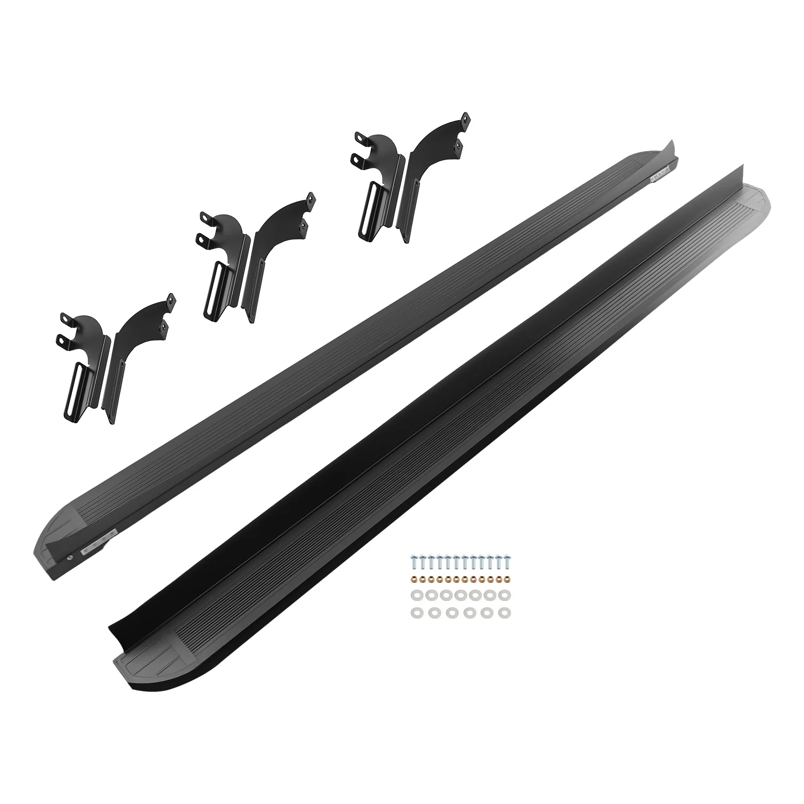 Bars Running Board Side Steps for Honda Pilot 2023-2025 Non-Slip Surface