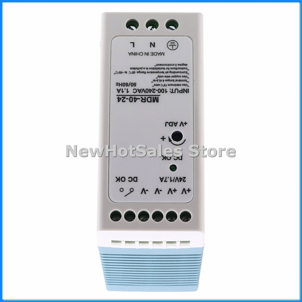 

MDR-40-24V 24V 40.8W Источник питания на DIN-рейку AC-DC Драйвер Регулятор напряжения Источник питания 100V-240V-VVBC