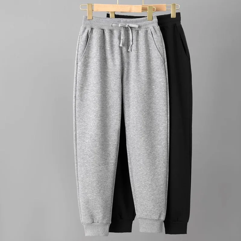 2025 Men's Casual Sport Pants Cotton Loose Trousers Design Breathable All-Season Outdoor Sweatpants Men's Clothing‌ Streetwear