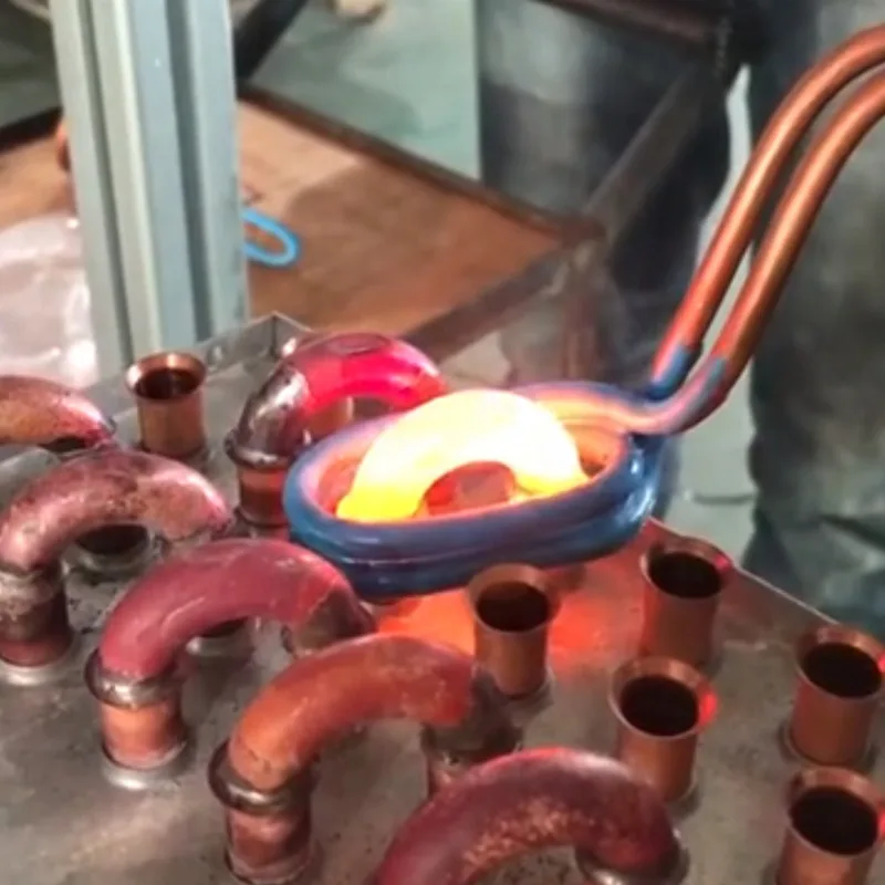 High Frequency Integrated Induction Heating Equipment Handheld For Copper Tube Welding Metal Metallurgy Hinery