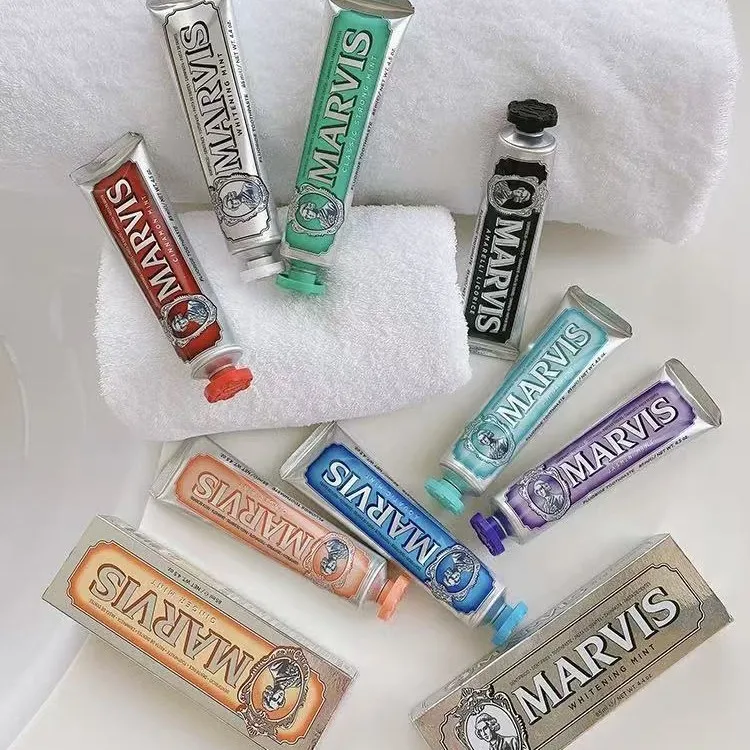 75ml 85ml italie dentifrice blanchissant menthe rafraîchir l'haleine soin des dents supprimer les taches de fumée dentifrice blanchissant fort soins bucco-dentaires