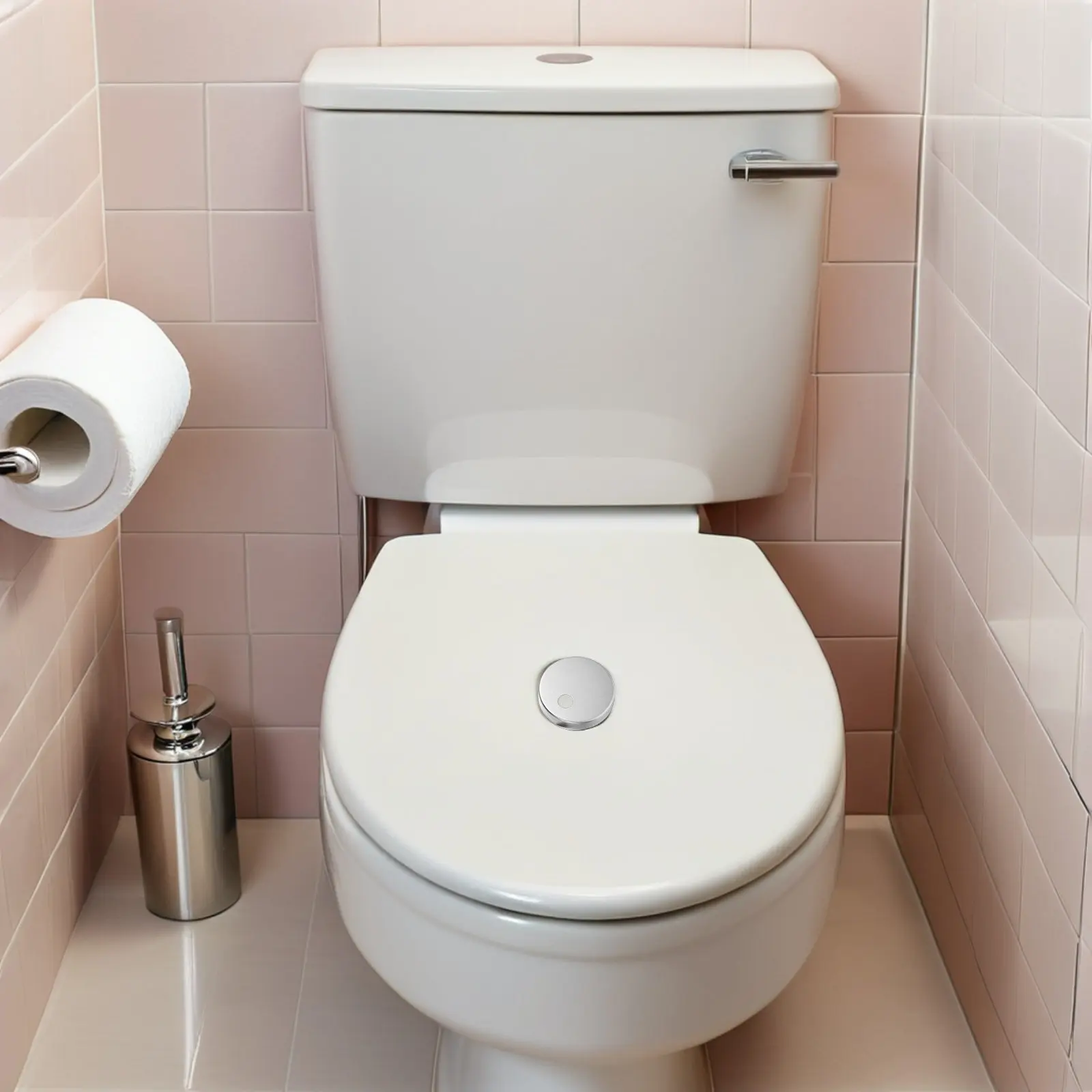 

Комплект из 8 декоративных накладок на петли унитаза, нержавеющая сталь, 55 мм, для крепления сиденья унитаза, верхнее крепление, сменная фурнитура