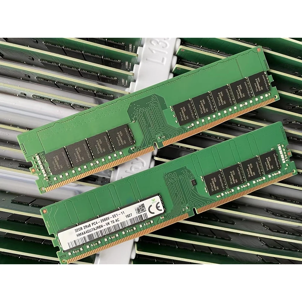 1PCS For HPE 32G 32GB DDR4 2Rx8 2666 ECC Server Memory Fast Ship High Quality Microserver Gen10 Plus