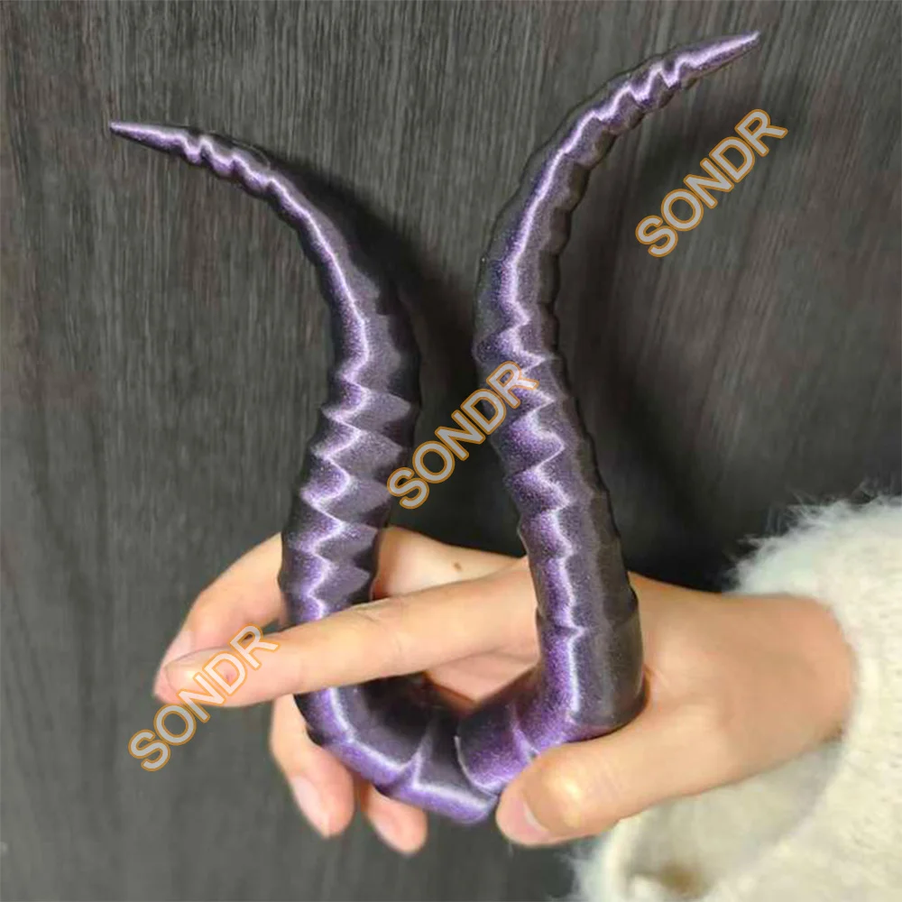 Anime Zoo 2 Singer Gazelle Cosplay Ears Horns Headwear For Girls Women Halloween Party Performance Role Play Accessories