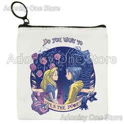 Borsa portamonete in tela Coraline borsa portamonete con Logo personalizzato borsa in tela nuova borsa portamonete chiave