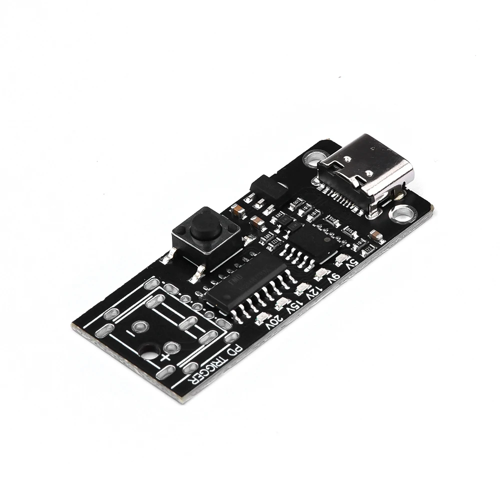 100W 5A USB Type-C QC Decoy Trigger Board 5V 9V 12V 15V 20V Output PD 2.0 3.0 Trigger Adapter Cable Connection Polling Detector