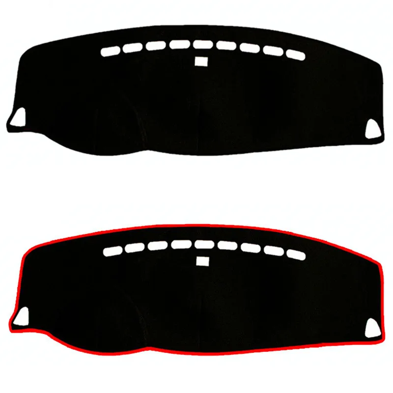 Car Dashboard Cover Dash Mat Pad For Mitsubishi Outlander 2007-2012 Anti-UV Sun Shade Dashmat Protect Carpet Rug Car Accessories