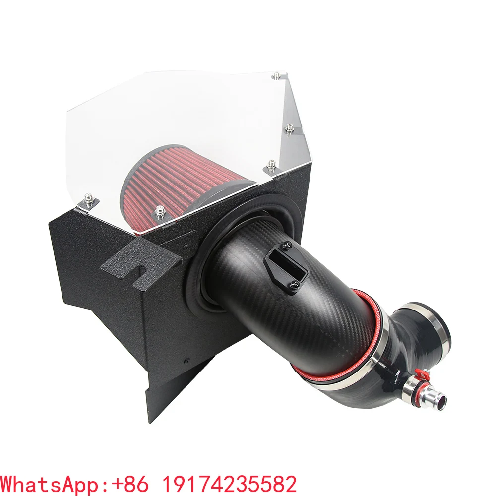 

100% Genuine Pre-impregnated Carbon Fiber Fabric 4'' Air Intake System for 2019-2025 Toyota Supra A90 Z4 B58 3.0L