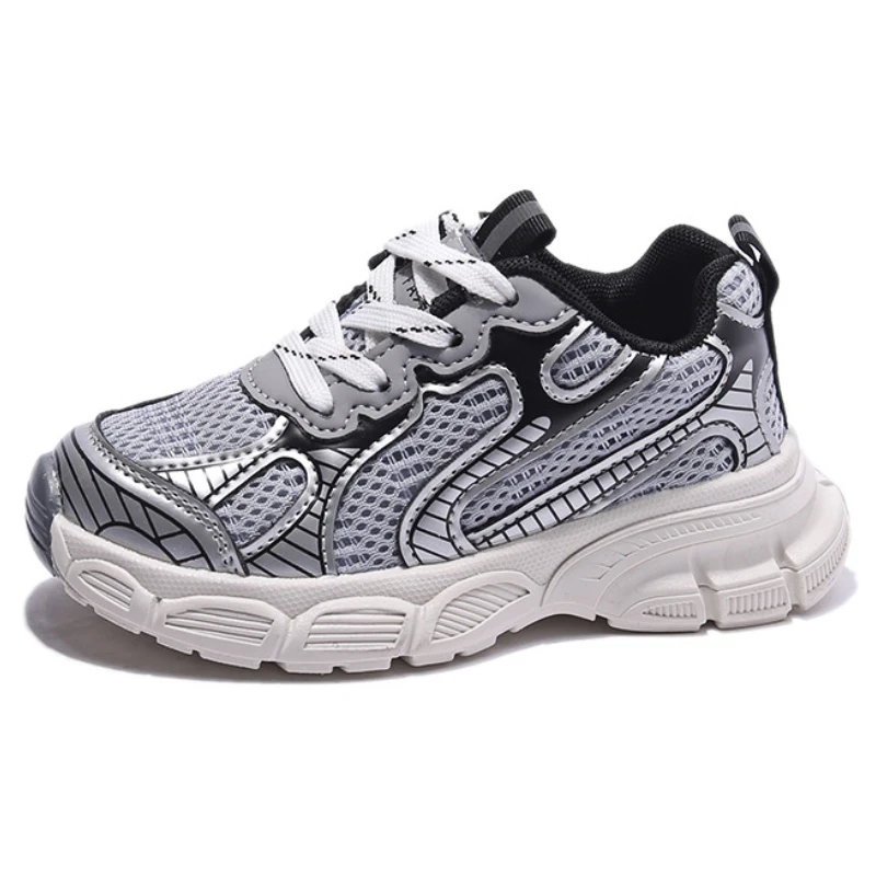 

Boys' Sports Shoes 2023 Spring and Autumn New Children's Running Shoes Breathable Casual Soft Sole Children's Sneakers