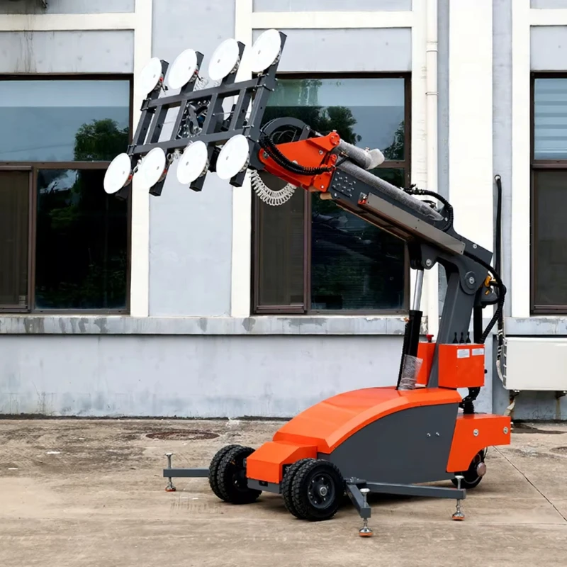 

400 600 800kg Electric Glass Vacuum Lifter Portable for Curtain Wall Moving Installing Projects Elevador Vidrio